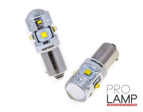 Светодиодные лампы Optima Premium H21W (BaY9S) MINI 30W 5100K