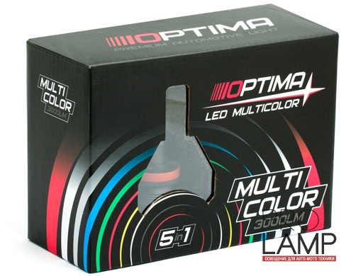 Светодиодные лампы Optima LED MultiColor HB1 (9004), 3000Lm — MC HB1 3