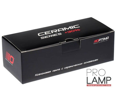 Ксеноновые лампы Optima Premium Ceramic +30% H3 3100К — ksenonovaya lampa OP Ceramic 30 3000K H3 2