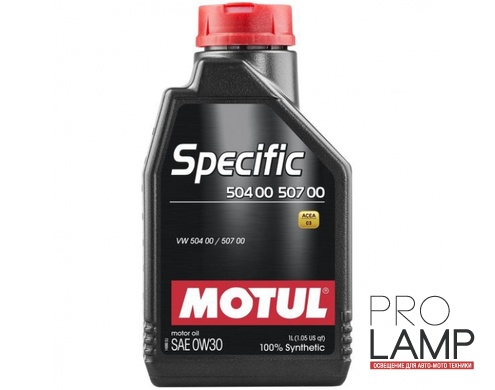 MOTUL Specific 504 00 / 507 00 0W-30 - 1 л.: ba0747bd9293ca5e005f867d09cf5474