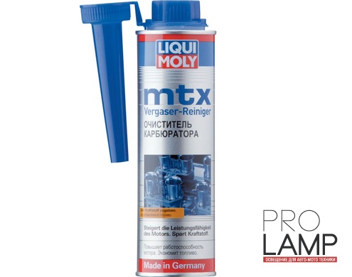 LIQUI MOLY MTX Vergaser Reiniger — Очиститель карбюратора 0.3 л.: ochistitel karbyuratora liqui moly mtx vergaser