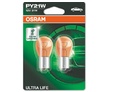 Галогеновые лампы Osram Ultra Life PY21W - 7507ULT-02B — Osram ULTRA LIFE PY21W 7507ULT 1